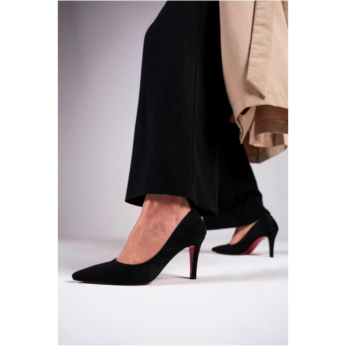 Stil Modern Kadın İnce Topuklu Ayakkabı Stiletto Özel Tasarım Gündüz Gece Abiye Ayakkabı
