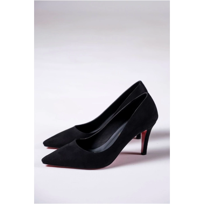 Stil Modern Kadın İnce Topuklu Ayakkabı Stiletto Özel Tasarım Gündüz Gece Abiye Ayakkabı