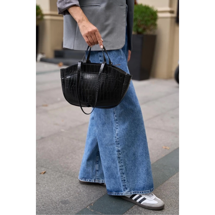 Bolso Shopper El Ve Omuz Çantası Vizon