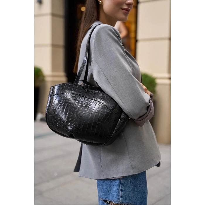 Bolso Shopper El Ve Omuz Çantası Vizon
