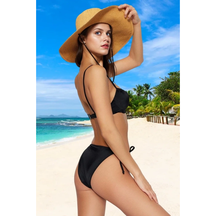Desenli Bikini Takımı Şık Detaylı Ergonomik Kesim Hızlı Kuruyan Özel Tasarım Premium Kalite