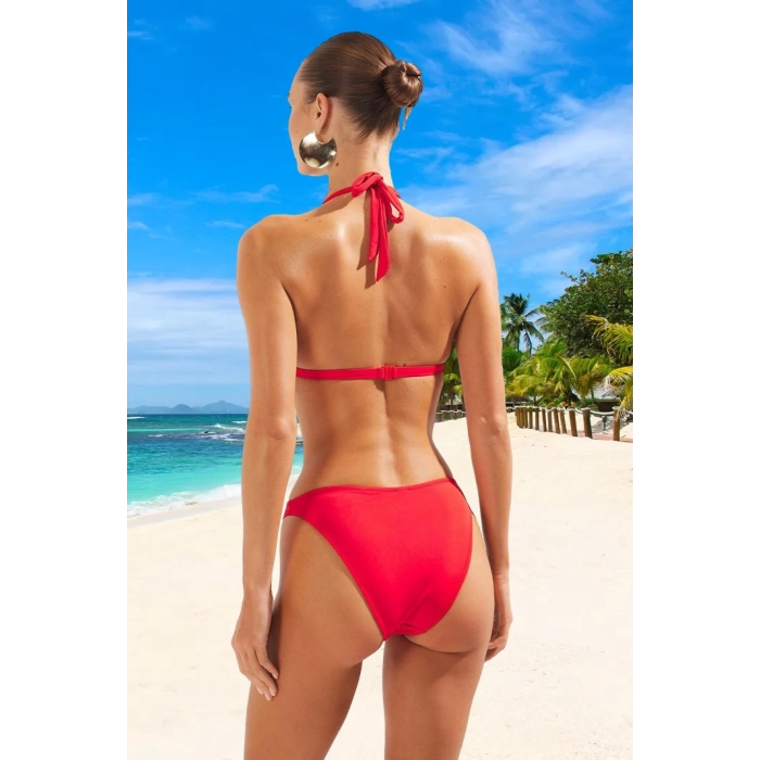 Üçgen Bikini Takımı Yaz Koleksiyonu Özel Tasarım Şık Detaylı Hızlı Kuruyan Klora Dayanıklı