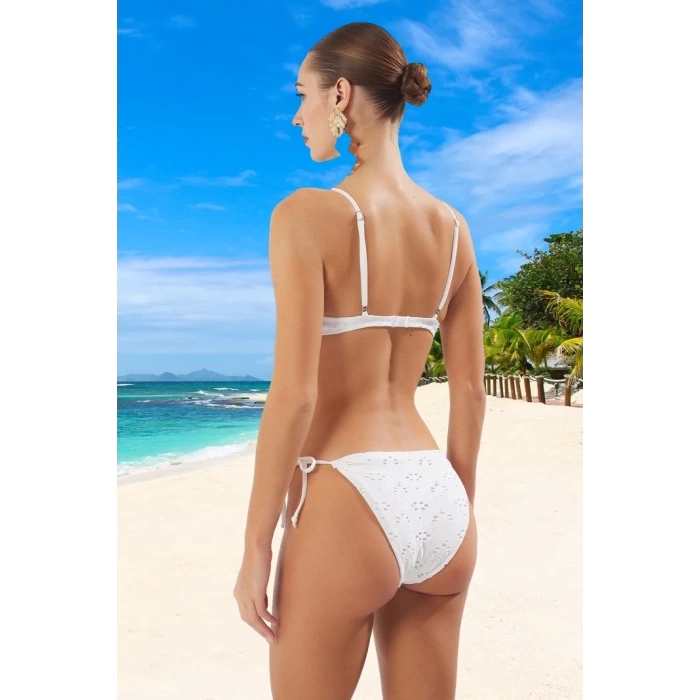 Bikini Takımı Su Sporları İçin Ergonomik Kesim Klora Dayanıklı Yaz Koleksiyonu Esnek Kumaş