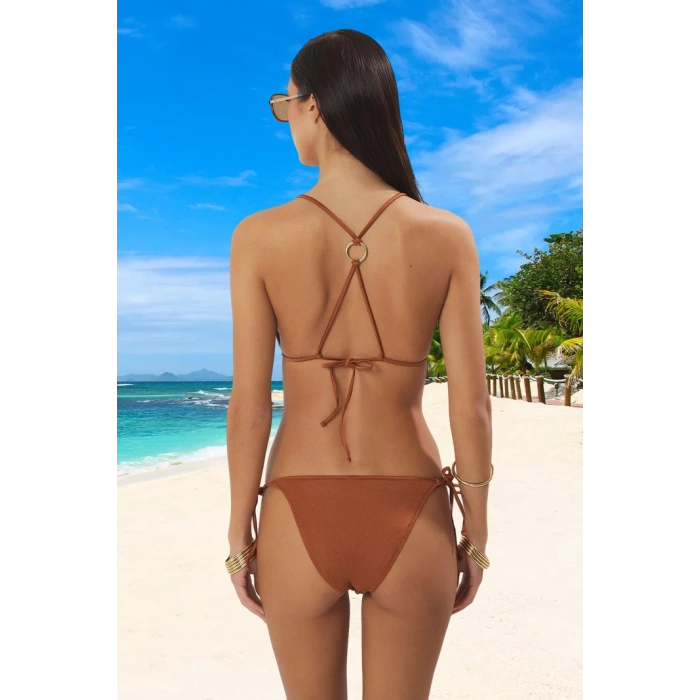 Üçgen Bikini Takımı Premium Kalite Yaz Koleksiyonu Klora Dayanıklı Özel Tasarım Plaj Ve Havuz İçin