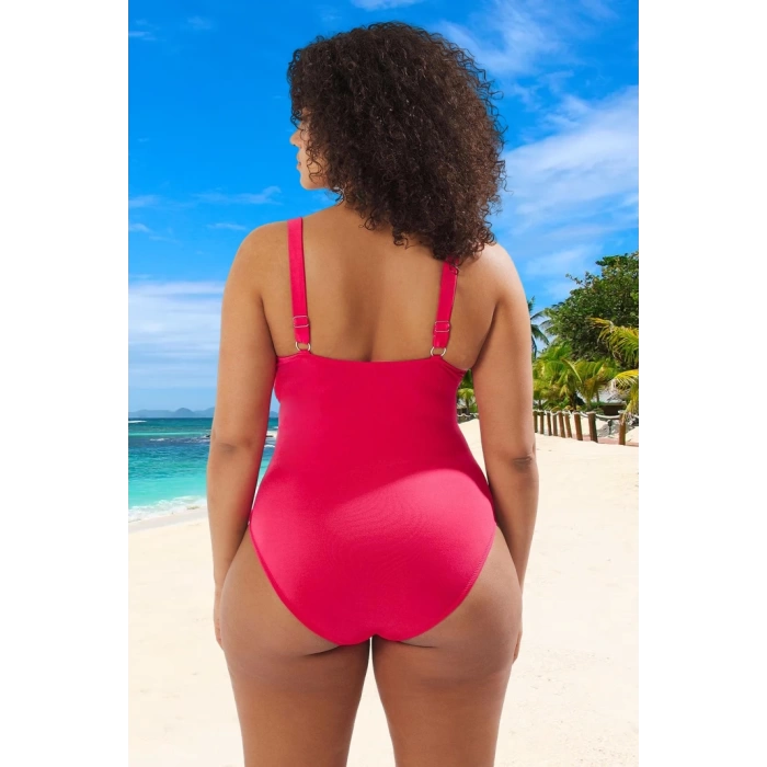 Konforlu Rahat Kesim Büyük Beden Mayo Plus Size Su Sporları İçin Plaj Ve Havuz