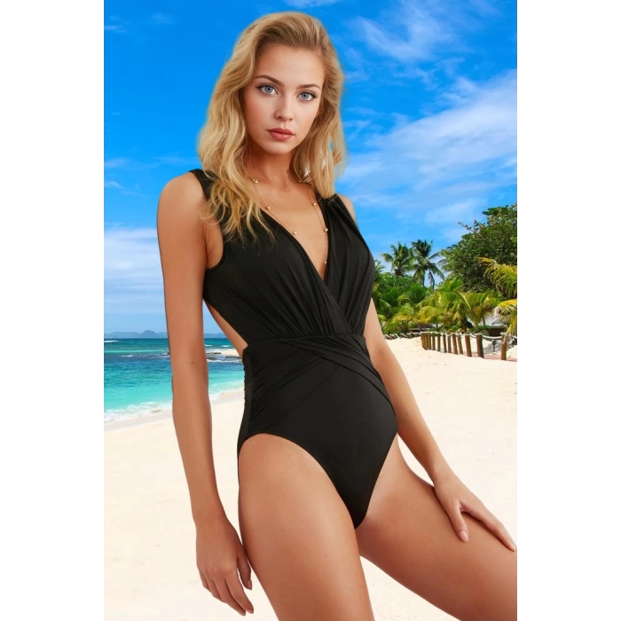 Drape Mayo Su Sporları İçin UV Korumalı Şık Detaylı Ergonomik Kesim Özel Tasarım