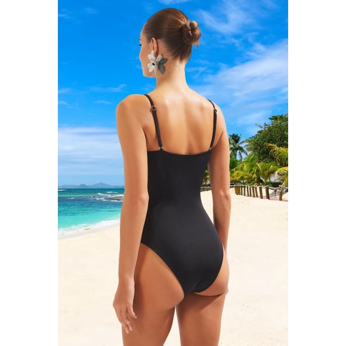 Straplez Mayo Deniz Kıyafeti Plaj Mayosu Su Sporu UV Korumalı Ergonomik Kesim