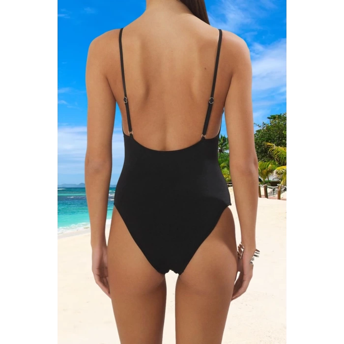 Parlak Üçgen Mayo Swimsuit Yüzme Kıyafeti Banyo UV Korumalı Su Sporu