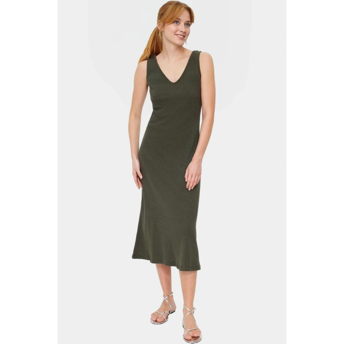 A line Kolsuz Örme Elbise Rahatlık ve Şıklık Bir Arada Premium Kalite Rahat Şık Modern Stil