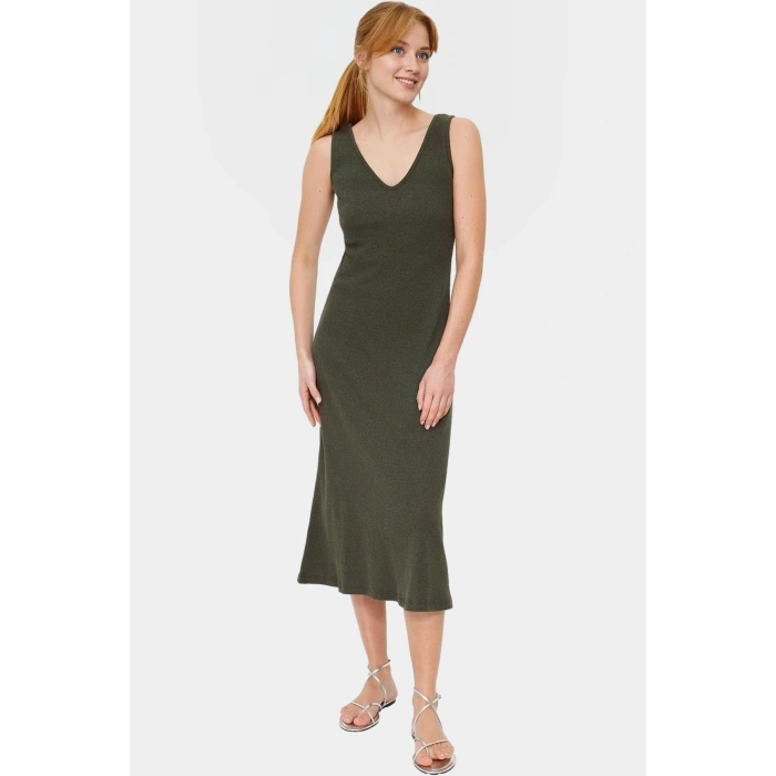 A line Kolsuz Örme Elbise Rahatlık ve Şıklık Bir Arada Premium Kalite Rahat Şık Modern Stil