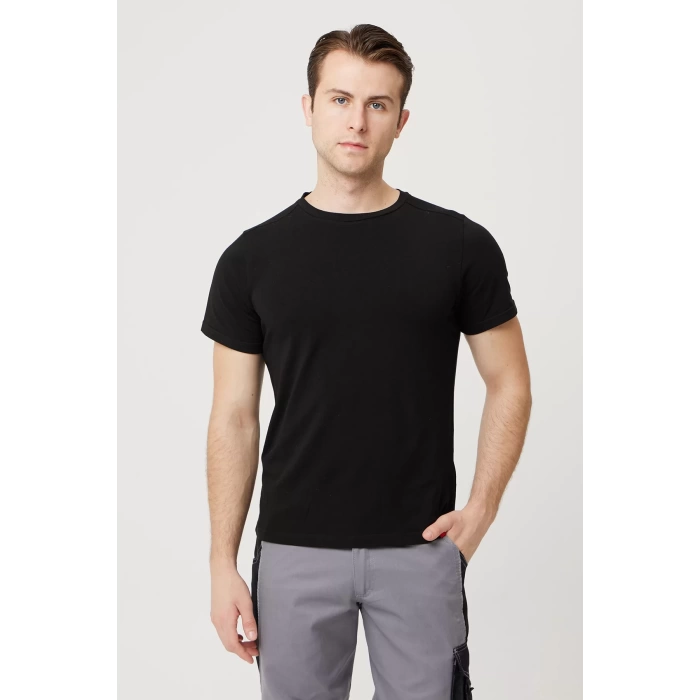 Allium Basic T-Shirt - Pamuklu, Nefes Alabilir, Klasik ve Rahat Kesim
