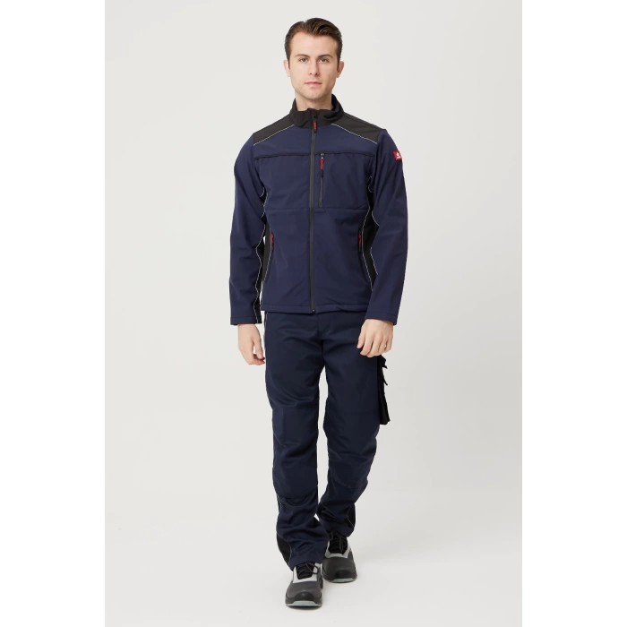Allium Softshell Mont Suya Dayanıklı Rüzgar Kesici Termal İç Astarlı