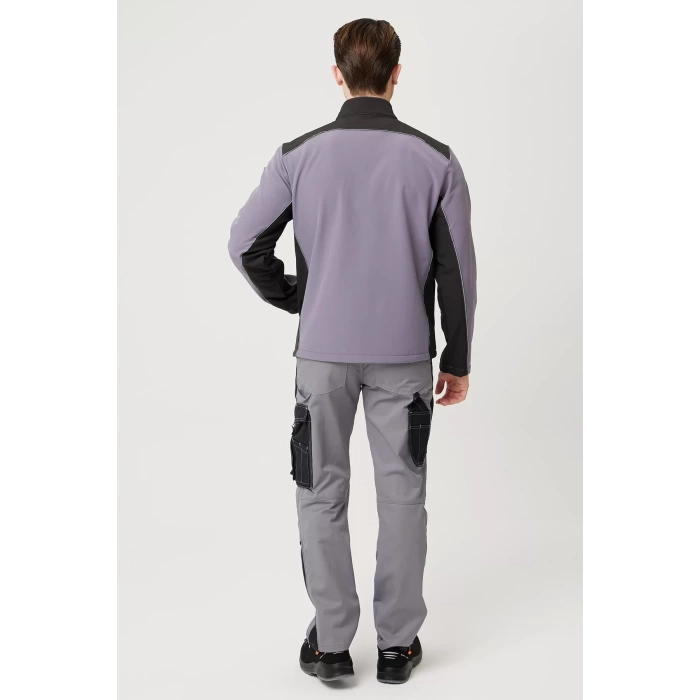 Allium Softshell Mont Suya Dayanıklı Rüzgar Kesici Termal İç Astarlı