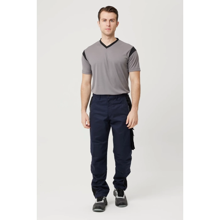 Allium Trousers Lacivert-siyah