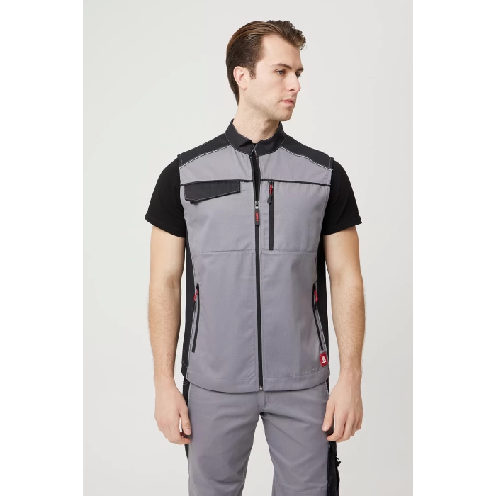 Allium Yazlık İş ve Outdoor Yelek - Hafif, Dayanıklı, Nefes Alabilir, Fonksiyonel Cepli