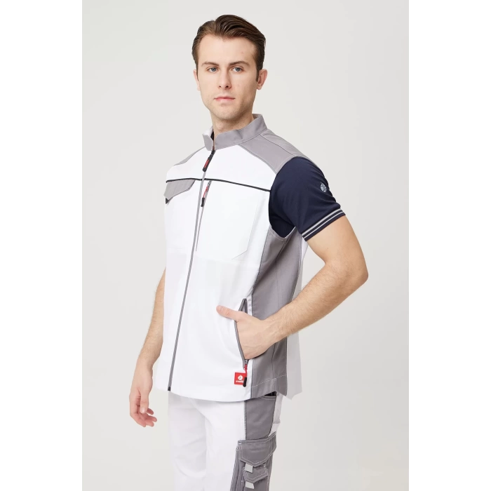 Allium Yazlık İş ve Outdoor Yelek - Hafif, Dayanıklı, Nefes Alabilir, Fonksiyonel Cepli