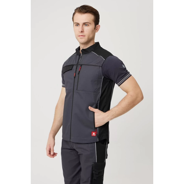 Allium Yazlık İş ve Outdoor Yelek - Hafif, Dayanıklı, Nefes Alabilir, Fonksiyonel Cepli