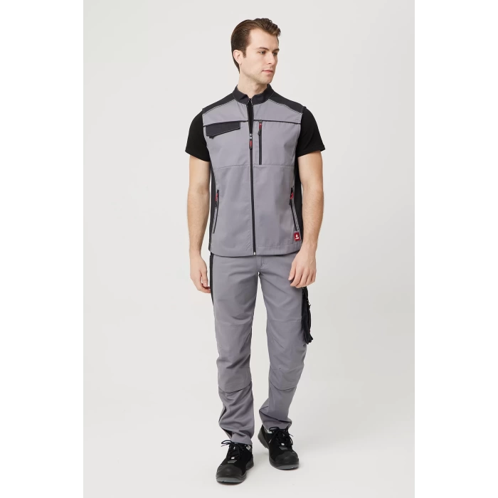 Allium Yazlık İş ve Outdoor Yelek - Hafif, Dayanıklı, Nefes Alabilir, Fonksiyonel Cepli