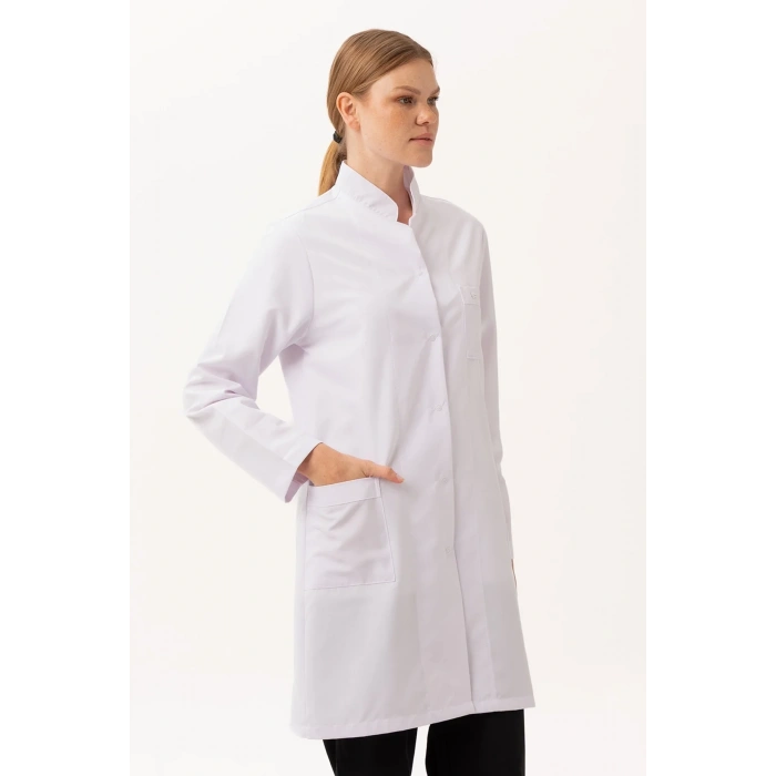 Arbutus Uzun Kollu Laboratuvar Önlugu Doktor Önlüğü Rahat Kesim