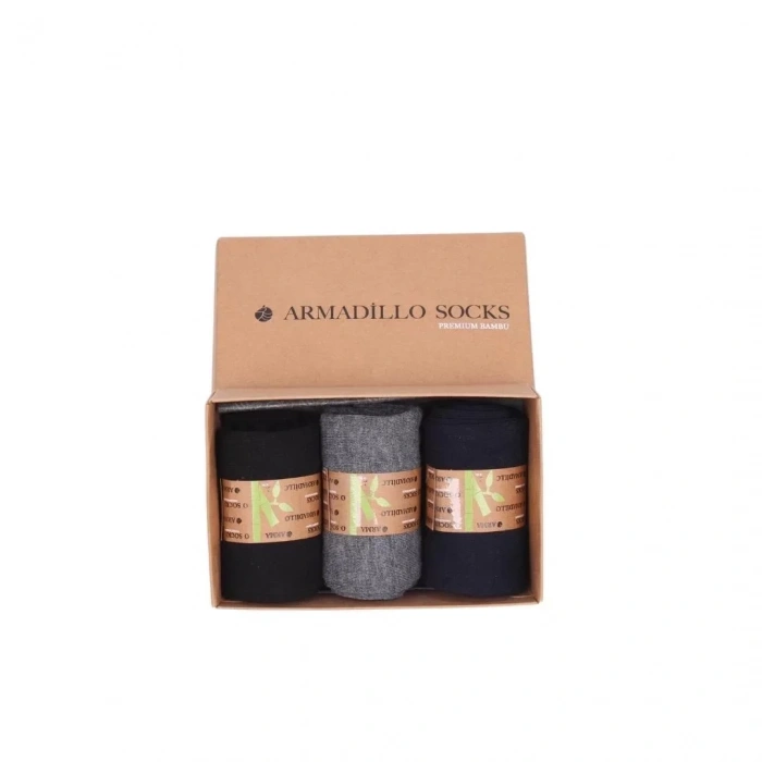 Armadillo Bambu Çorap Seti Amadillo Kutulu Soket