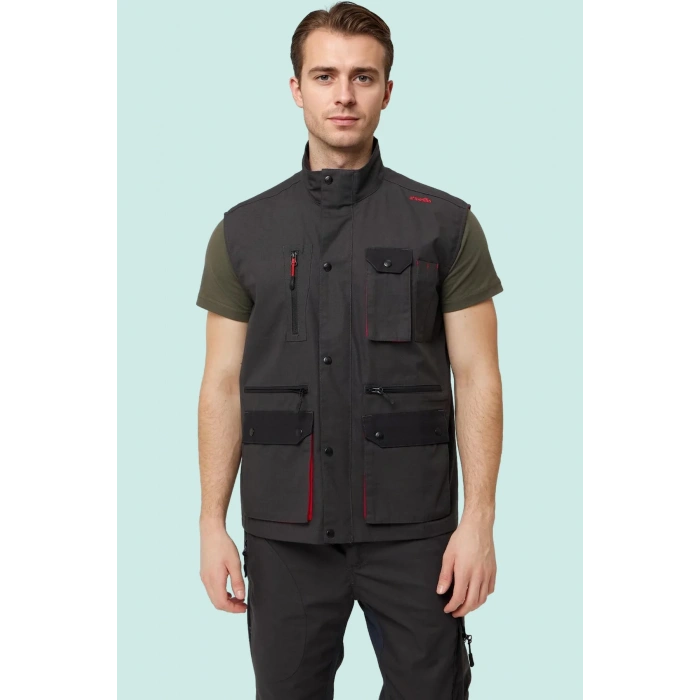 Armadillo Ripstop Çok Cepli Yelek ISG Galium İş Outdoor Hafif Fonksiyonel Tasarım