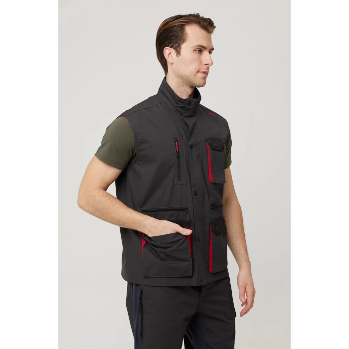 Armadillo Ripstop Çok Cepli Yelek ISG Galium İş Outdoor Hafif Fonksiyonel Tasarım