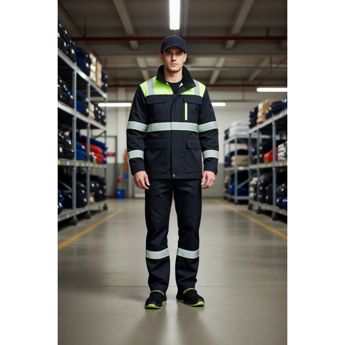 Armadillo SiyahSarı İş Güvenliği Ayakkabısı 99300 EN ISO 20345 galanthus