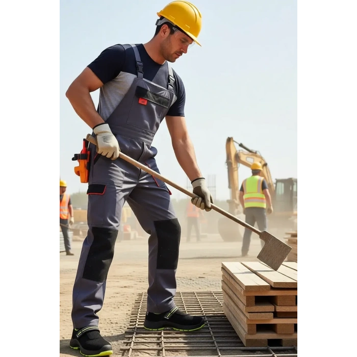 Armadillo SiyahSarı İş Güvenliği Ayakkabısı 99300 EN ISO 20345 galanthus