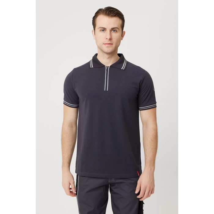 Asperula Polo Yaka T-Shirt - Fermuarlı, Nefes Alabilir, Şık ve Rahat Tasarım