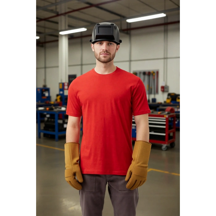 Basic Bisiklet Yaka Tişört 100 Pamuk Galanthus shırt