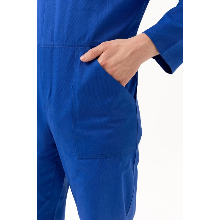 Carica Yazlık Saxmavi Kırmızı İş Tulum Outdoor Rahat İş Tipi Tulum