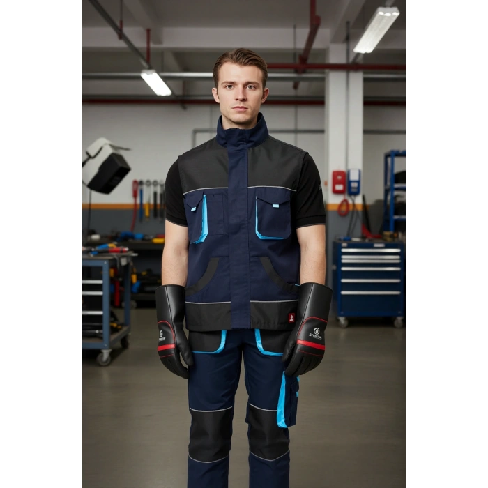 Dayanıklı İş Yeleği Çok Cepli Alaska Outdoor Yelek Nefes Alabilir Fonksiyonel Tasarım