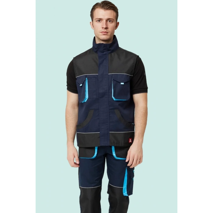 Dayanıklı İş Yeleği Çok Cepli Alaska Outdoor Yelek Nefes Alabilir Fonksiyonel Tasarım