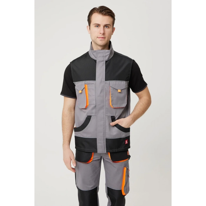Dayanıklı İş Yeleği Çok Cepli Alaska Outdoor Yelek Nefes Alabilir Fonksiyonel Tasarım