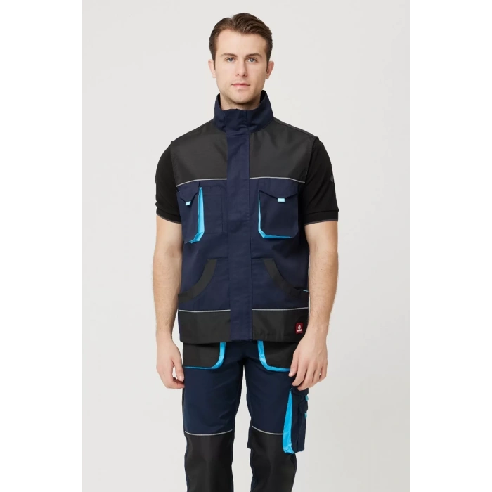 Dayanıklı İş Yeleği Çok Cepli Alaska Outdoor Yelek Nefes Alabilir Fonksiyonel Tasarım