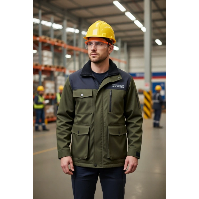 Delta Plus Koruyucu Gözlük Vulcano2 Net Görüş ve Maksimum Güvenlik EN 166 Clear Şeffaf Lensli