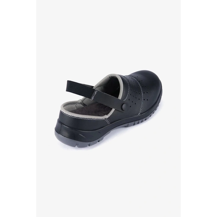 Deri İş Güvenliği Terliği Hafif Rahat Model 210 Mekap Slipper Jeriko Koruyucu