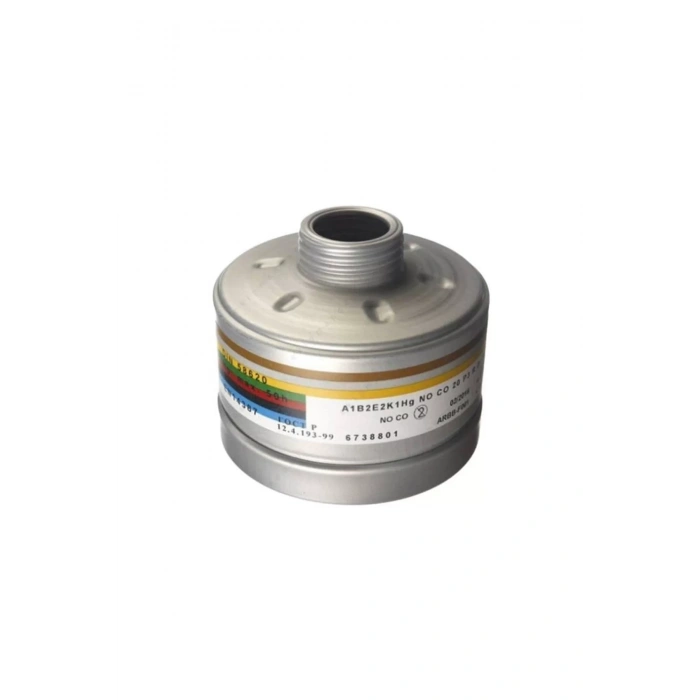 Dräger Geniş Spektrumlu Solunum Filtresi RD40 6738801 A1b2e2k1 CE EN 148 14387 143 Drager