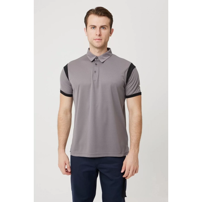 DryTouch Polo Yaka Tişört İş Güvenliği Allium Nefes Alabilir Hafif Konforlu Günlük İçin