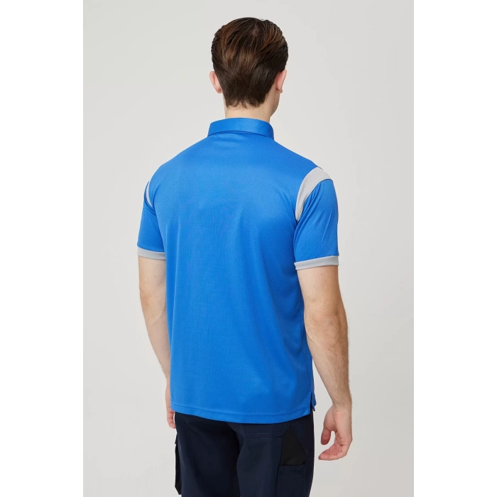 DryTouch Polo Yaka Tişört İş Güvenliği Allium Nefes Alabilir Hafif Konforlu Günlük İçin