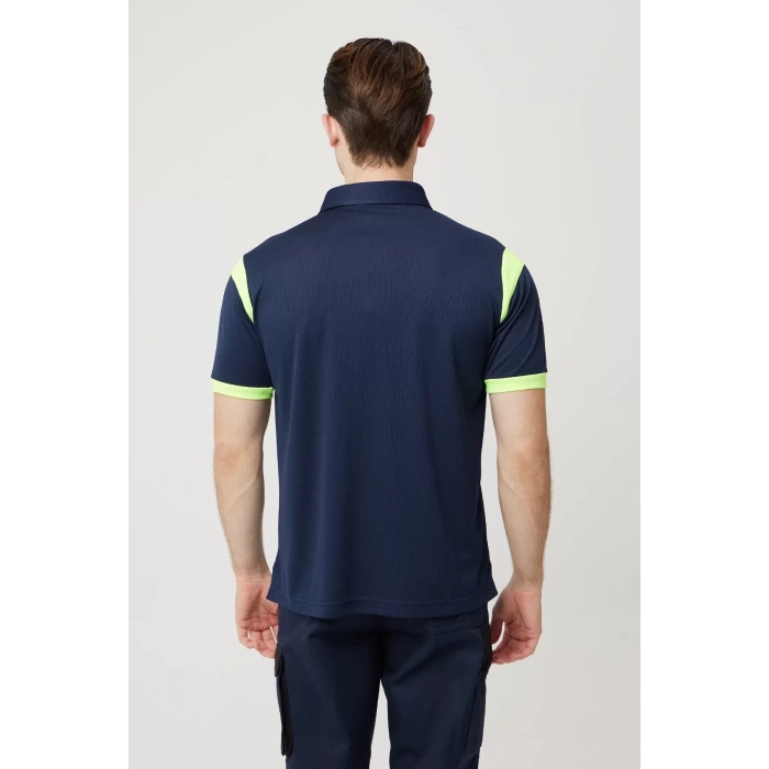 DryTouch Polo Yaka Tişört İş Güvenliği Allium Nefes Alabilir Hafif Konforlu Günlük İçin