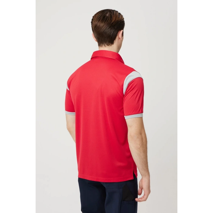 DryTouch Polo Yaka Tişört İş Güvenliği Allium Nefes Alabilir Hafif Konforlu Günlük İçin