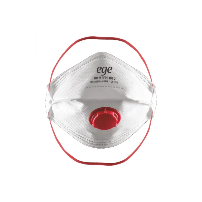 Ege FFP3 Ventilli Katlanır Maske 701V Solunum Koruma 701
