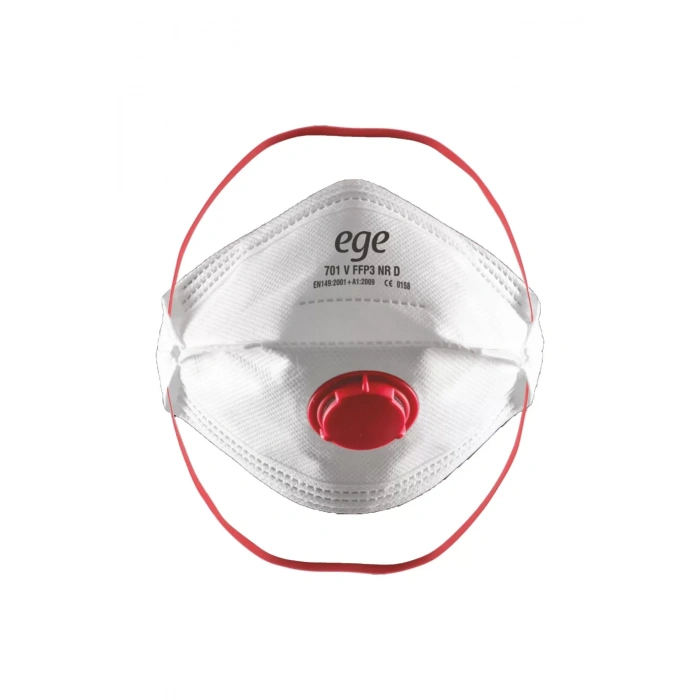 Ege FFP3 Ventilli Katlanır Maske 701V Solunum Koruma 701