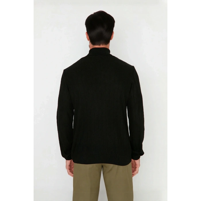 Erkek Balıkçı Yaka Triko Kazak Regular Kalıbı İle Günlük Ve Smart Kombinler İçin İdeal Bir Parça