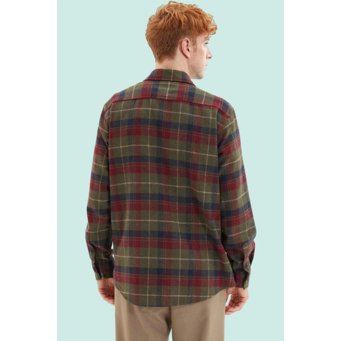 Erkek Basic Flanel Gömlek Ekose Desen Regular Fit Kışlık Sıcaklık Yaz Aylarının Vazgeçilmezi