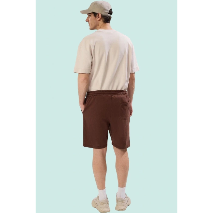 Erkek Basic Şort Pamuklu Kumaş Rahat Kesim Günlük Kombinler Hafta Sonu Yaz Aylarının Vazgeçilmezi