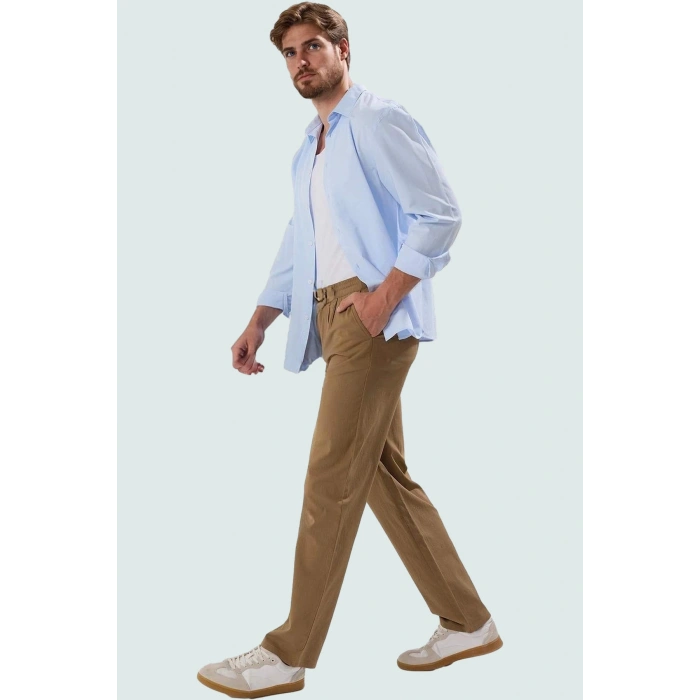 Erkek Bol Paça Wide Leg Pantolon Günlük Kullanım İçin Rahat Hafta Sonu Yaz Aylarının Vazgeçilmezi