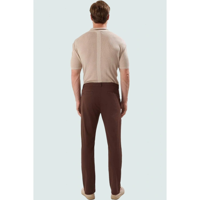 Erkek Boru Paça Chino Pantolon Pamuk Günlük Stil Modern Tasarım Yaz Aylarının Vazgeçilmezi