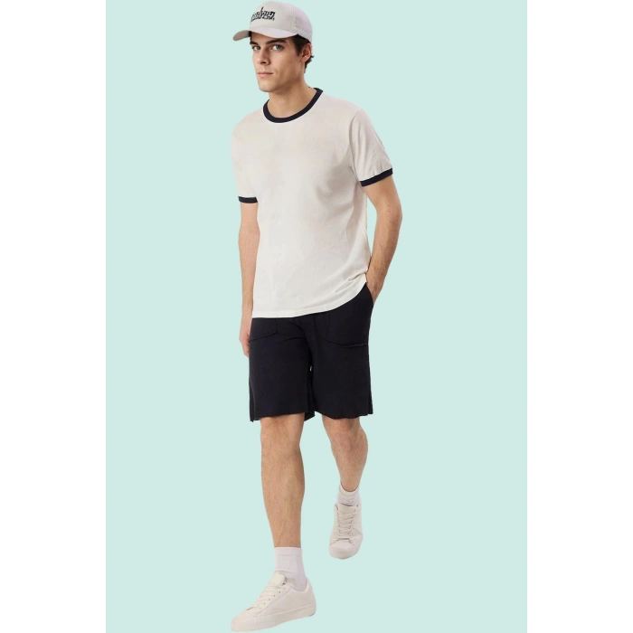 Erkek Casual Yaz Şortu Kısa Boy Straight Kesim Nefes Alabilir Günlük Kullanım Modern Tasarım